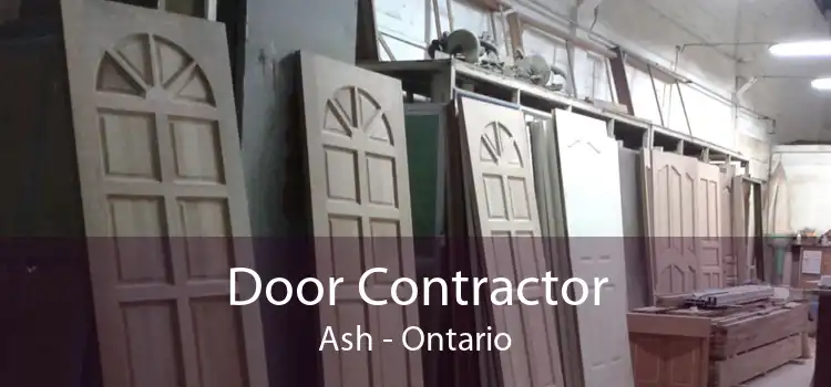 Door Contractor Ash - Ontario