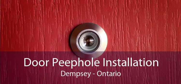 Door Peephole Installation Dempsey - Ontario