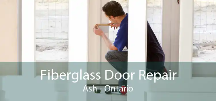 Fiberglass Door Repair Ash - Ontario