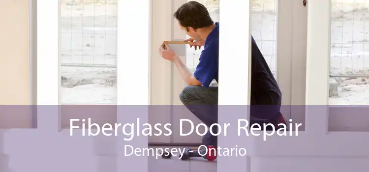 Fiberglass Door Repair Dempsey - Ontario