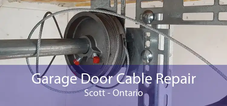 Garage Door Cable Repair Scott - Ontario