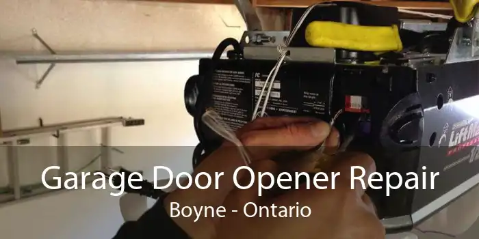 Garage Door Opener Repair Boyne - Ontario
