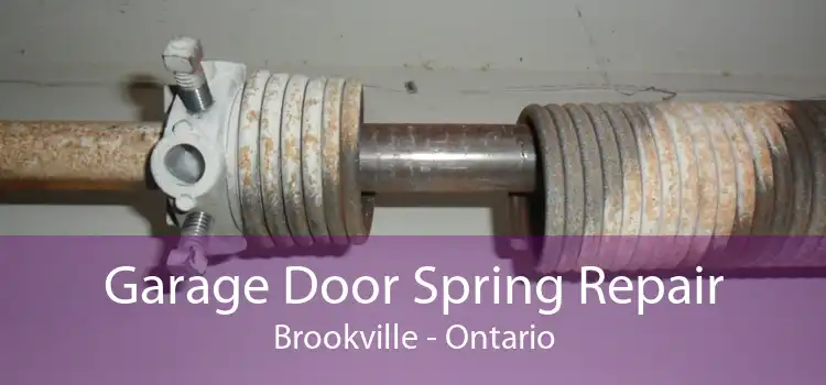 Garage Door Spring Repair Brookville - Ontario