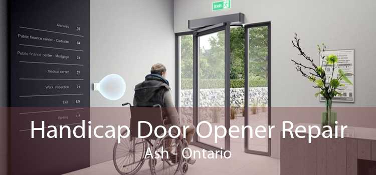 Handicap Door Opener Repair Ash - Ontario