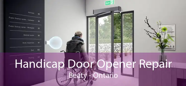 Handicap Door Opener Repair Beaty - Ontario