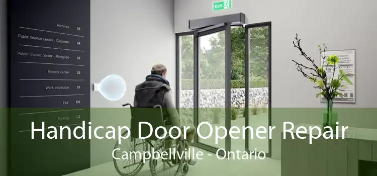 Handicap Door Opener Repair Campbellville - Ontario