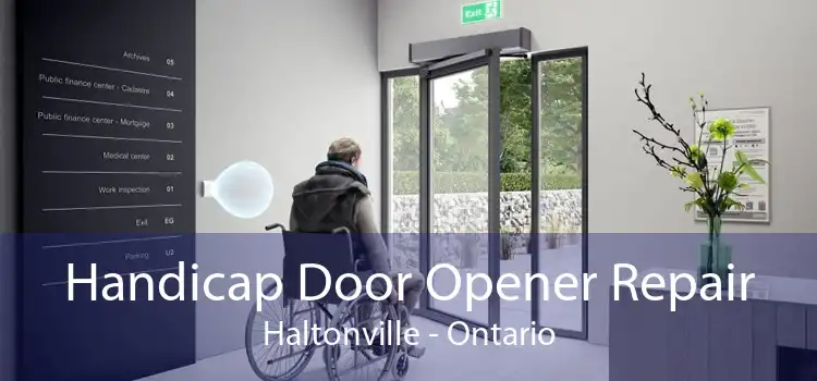 Handicap Door Opener Repair Haltonville - Ontario
