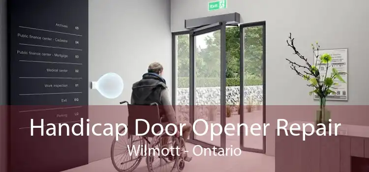 Handicap Door Opener Repair Wilmott - Ontario