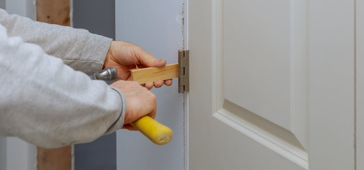fiberglass entry door repair in Milton