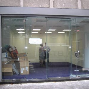 shop front door repair Milton