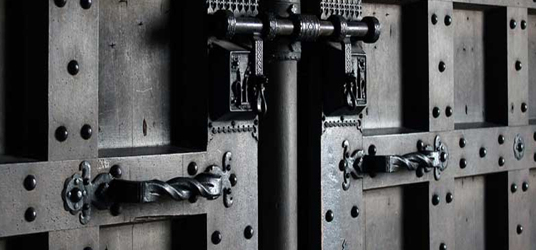 steel entry door repair in Milton